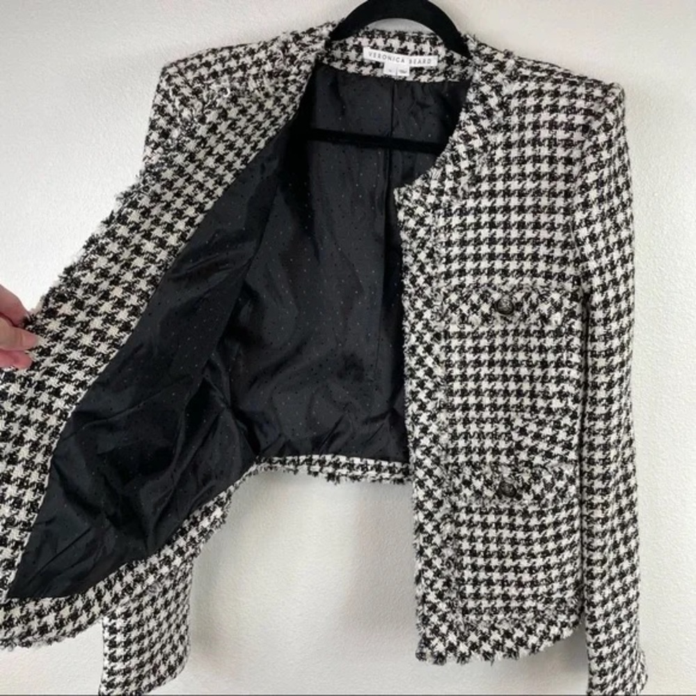 Veronica Beard Shanti Houndstooth Blazer - Picture 8 of 15